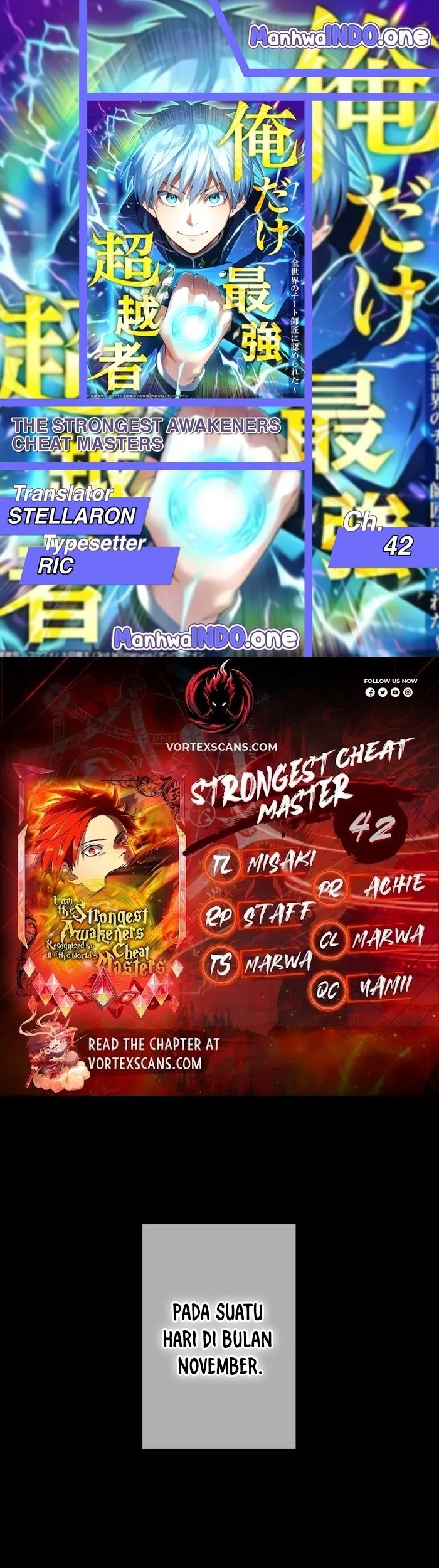 Komik I Am the Strongest Awakeners, Recognized by All of the World’s Cheat Masters Chapter 42 gambar 1