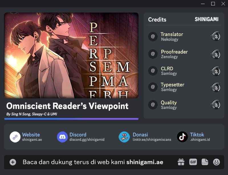 Komik Omniscient Readers Viewpoint Chapter 208 gambar 1