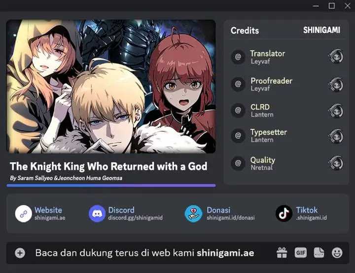 Komik The Knight King Who Returned with a God Chapter 108 gambar 1