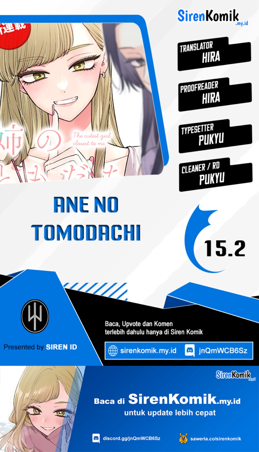 Komik Ane no Tomodachi Chapter 15.2 gambar 1