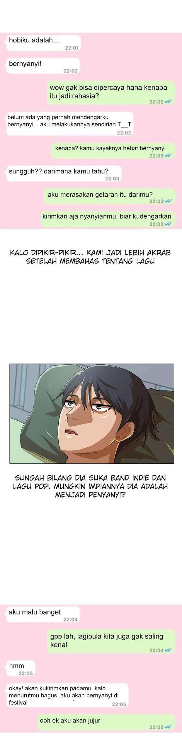 Manhwa The Girl from Random Chatting! Chapter 28 gambar 2