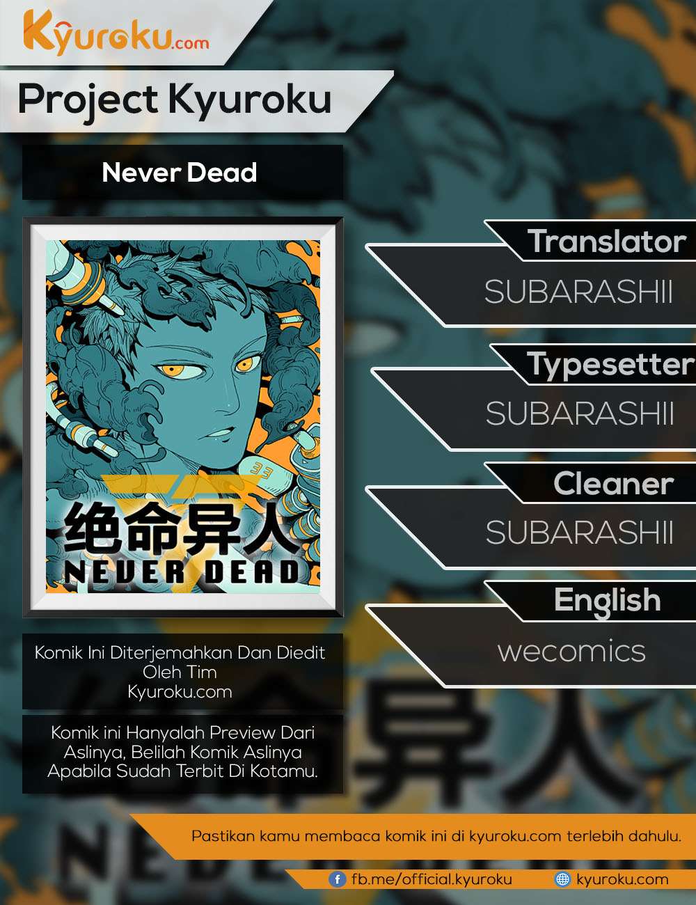 Komik Never Dead Chapter 31 gambar 1