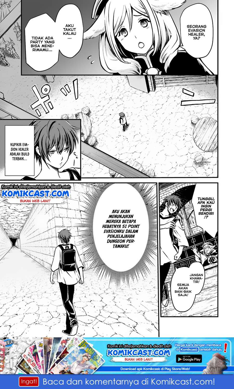 Manga Kanzen Kaihi Healer no Kiseki Chapter 4 gambar 2