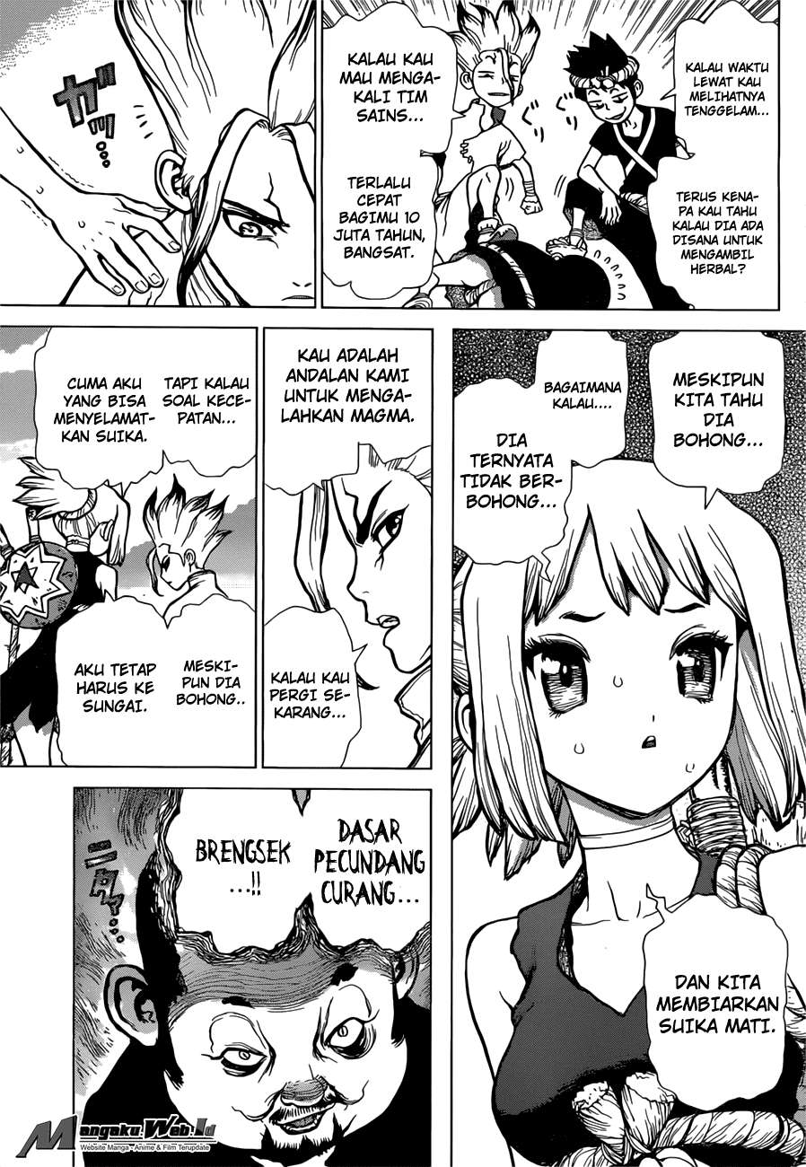 Dr. Stone Chapter 34 - Halaman 15