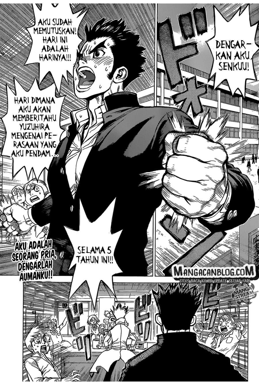 Dr. Stone Chapter 1 halaman 3
