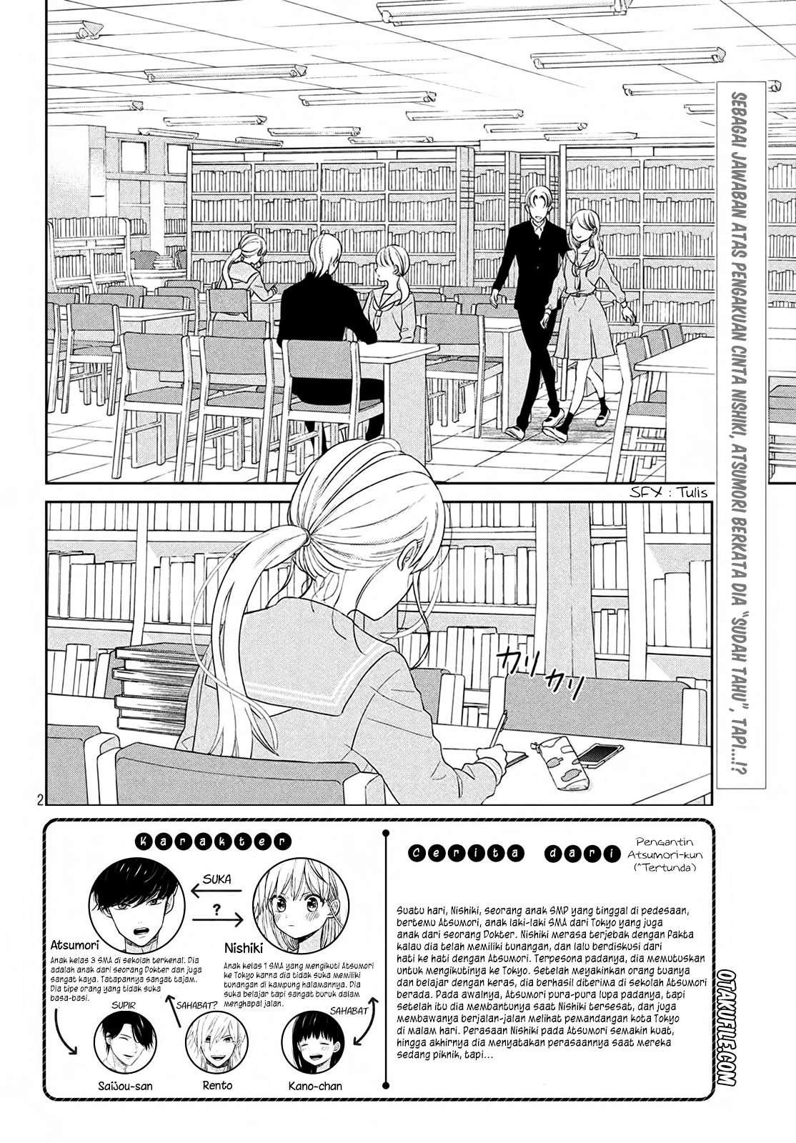 Manga Atsumori-kun no Oyomesan (←Mitei) Chapter 04 gambar 2