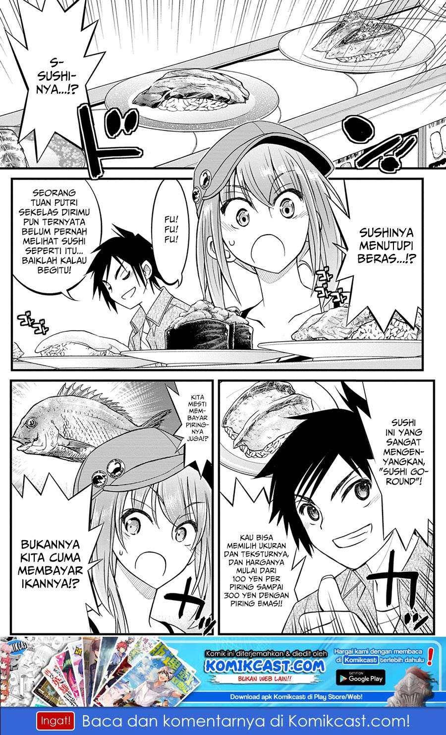 Manga Kin no Kanojo Gin no Kanojo Chapter 17 gambar 2