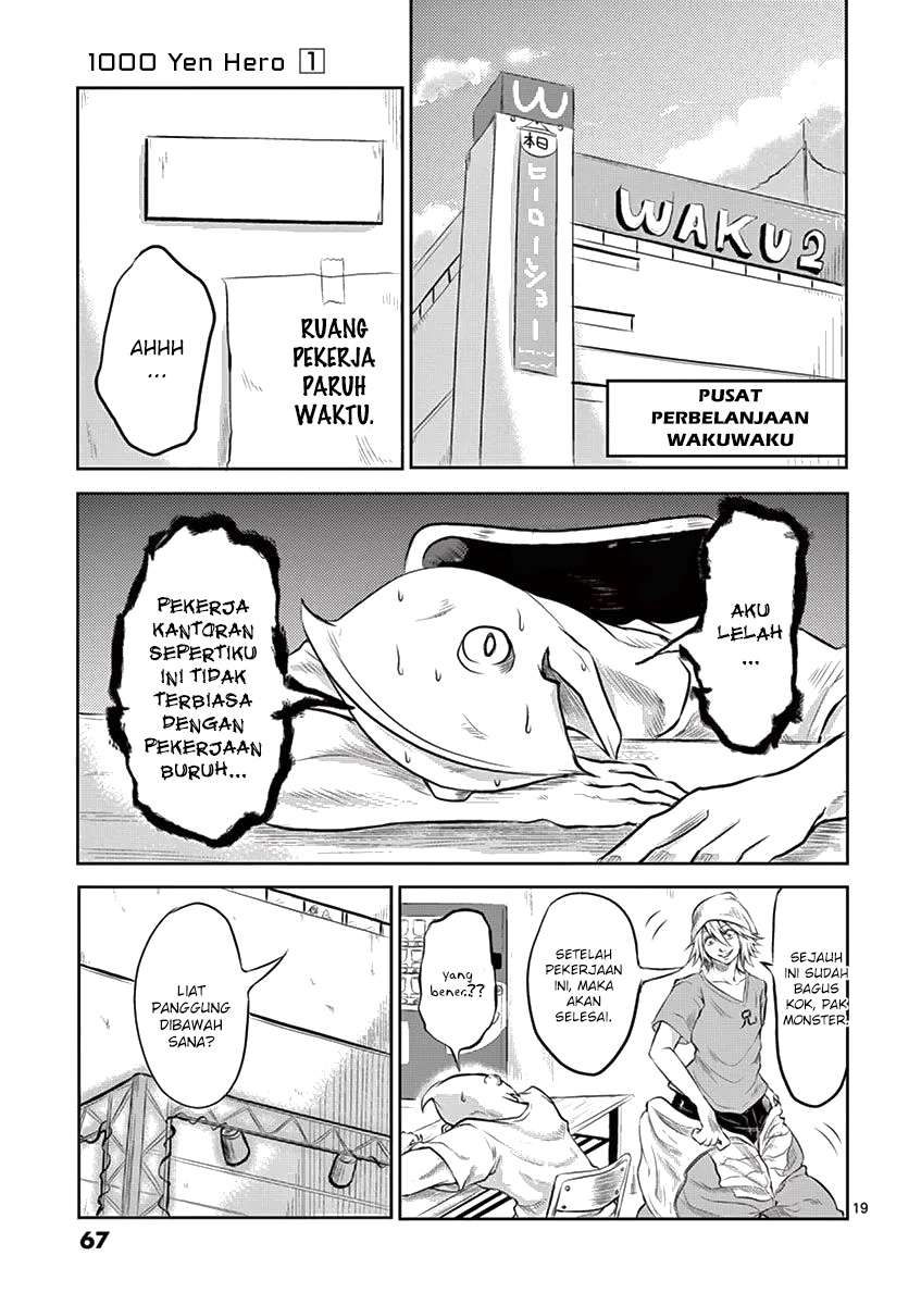 1000 Yen Hero Chapter 02 - Halaman 21