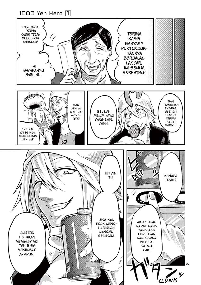 1000 Yen Hero Chapter 02 - Halaman 29