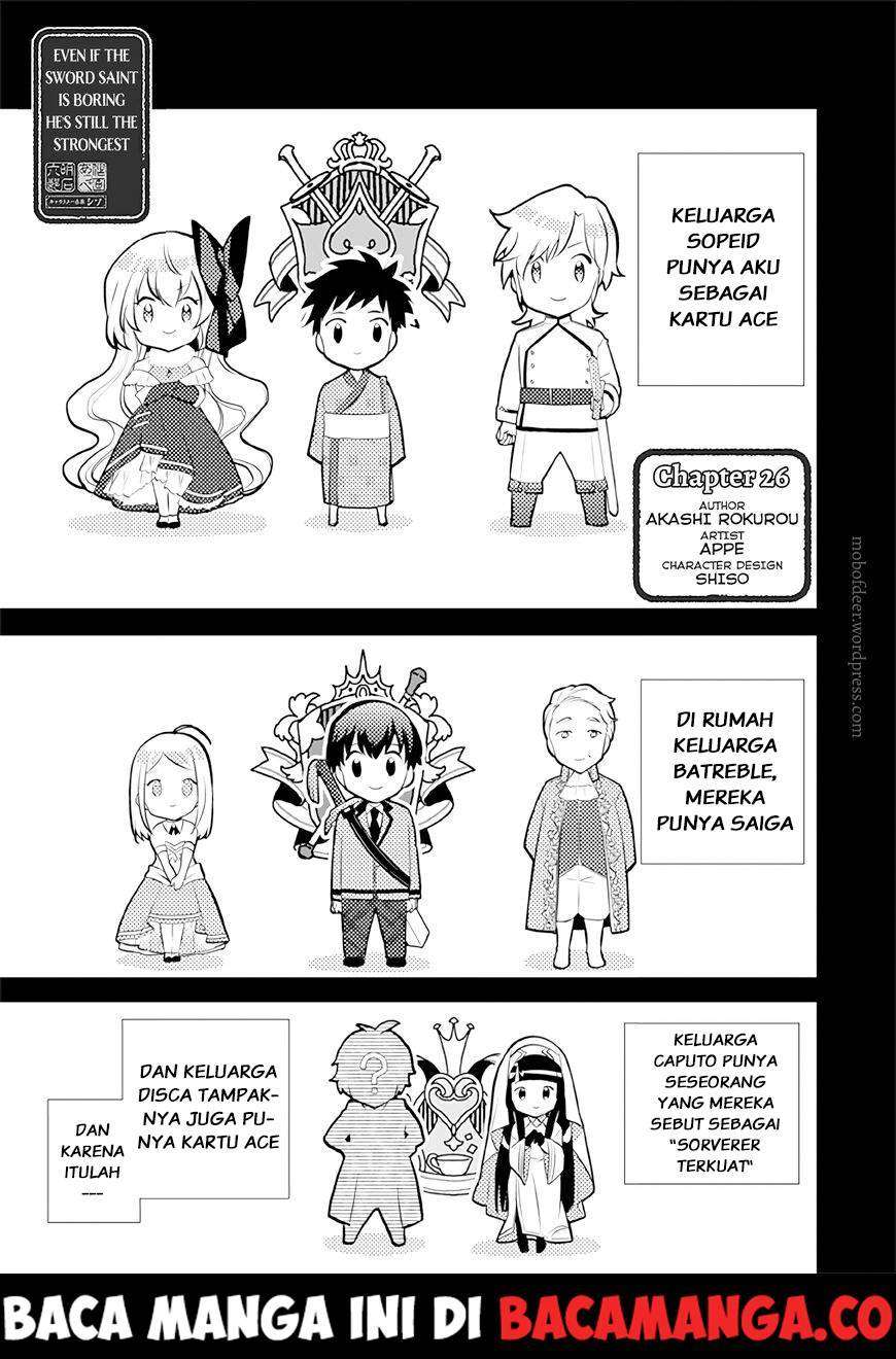 Komik Jimina Ken Sei Wa Sore Demo Saikyoudesu Chapter 26 gambar 1