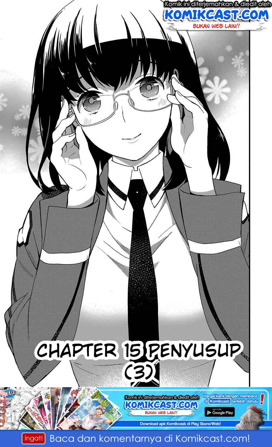 Manga Mahouka Koukou no Rettousei – Raihousha-hen Chapter 15 gambar 2