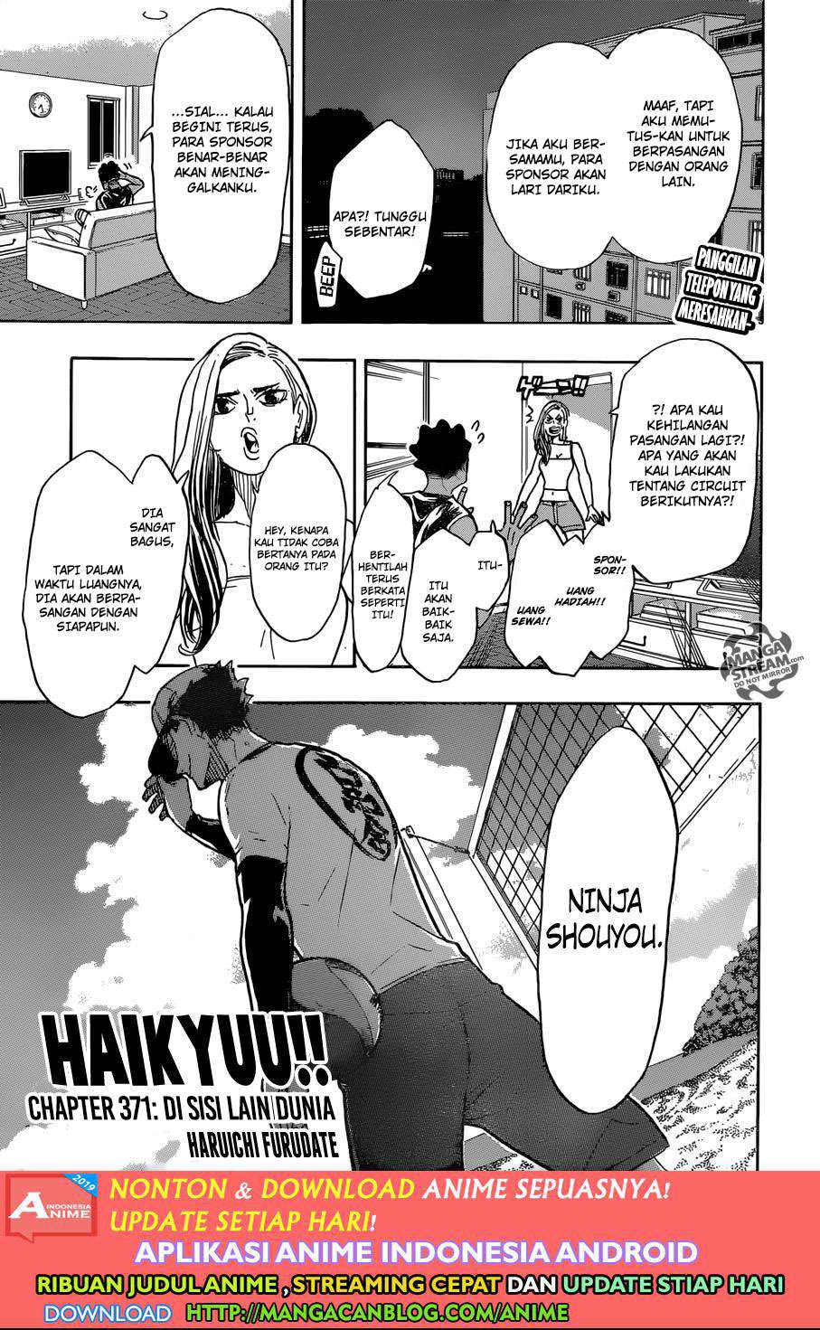 Komik Haikyuu!! Chapter 371 gambar 1