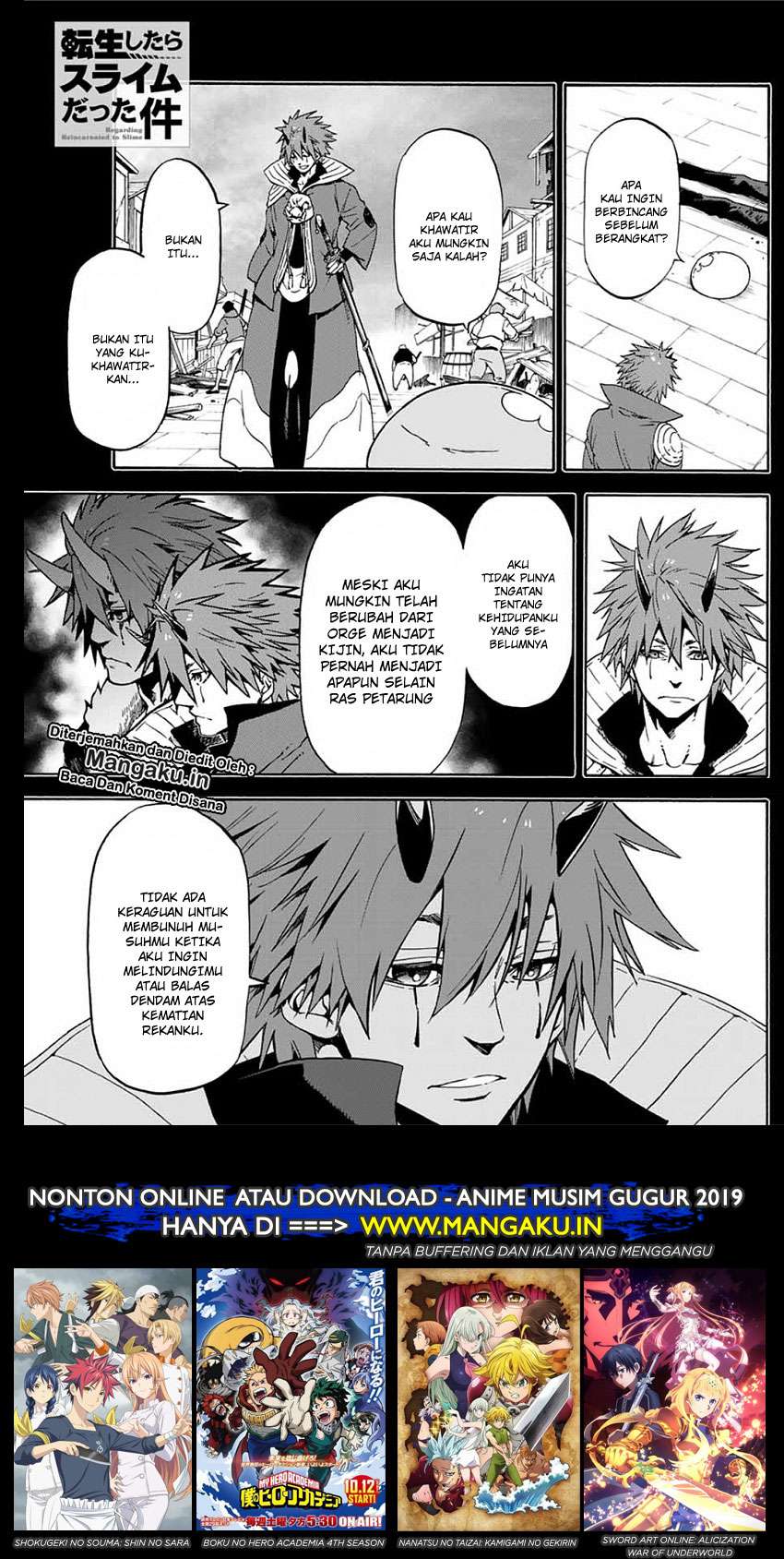 Manga Tensei Shitara Slime Datta Ken Chapter 64 gambar 2