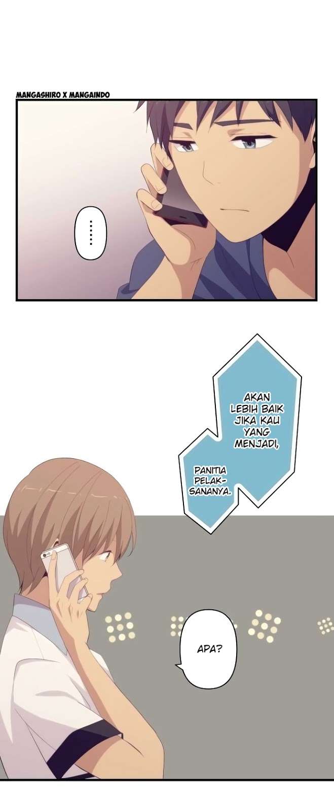 Manga ReLIFE Chapter 127 gambar 2