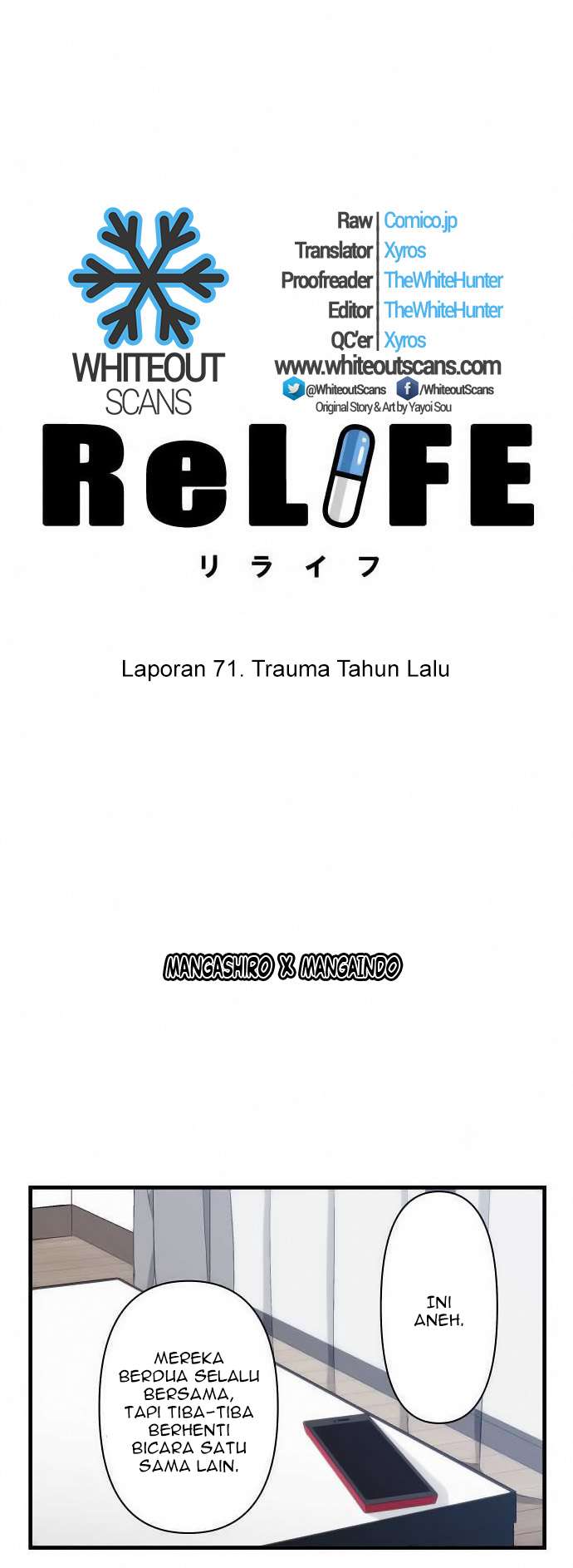 Manga ReLIFE Chapter 71 gambar 2