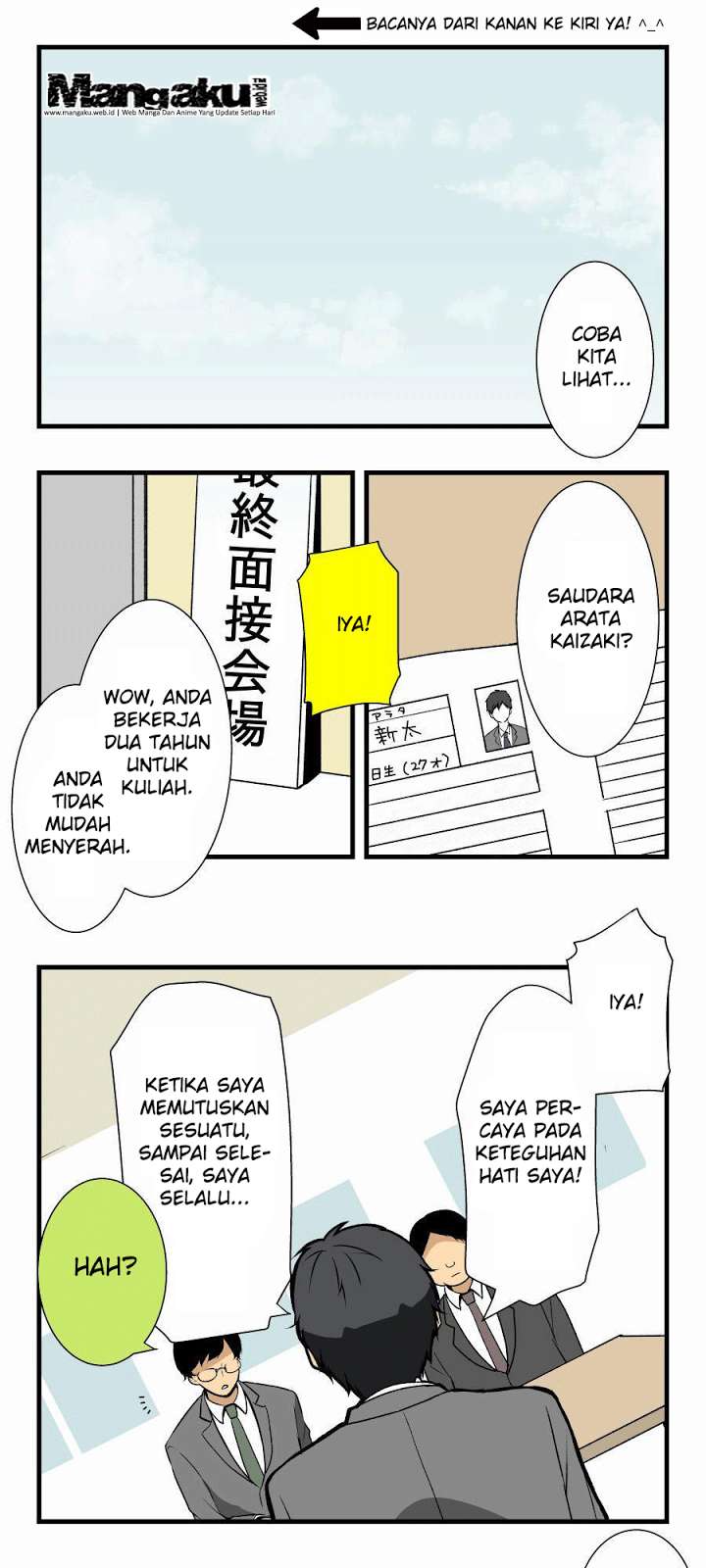 Komik ReLIFE Chapter 01 gambar 1