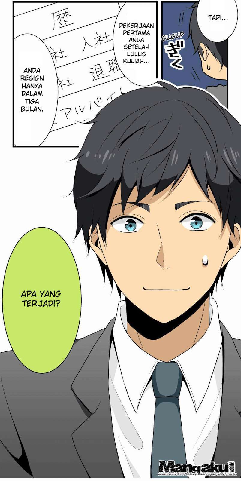 Manga ReLIFE Chapter 01 gambar 2