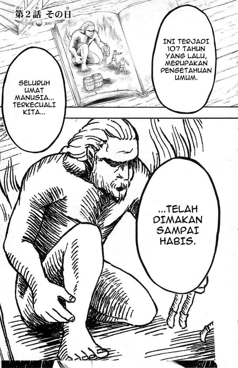 Manga Shingeki no Kyojin Chapter 02 gambar 2