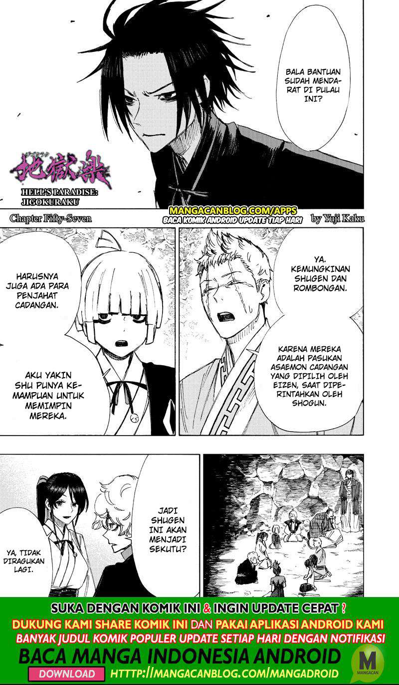 Komik Jigokuraku Chapter 57 gambar 1