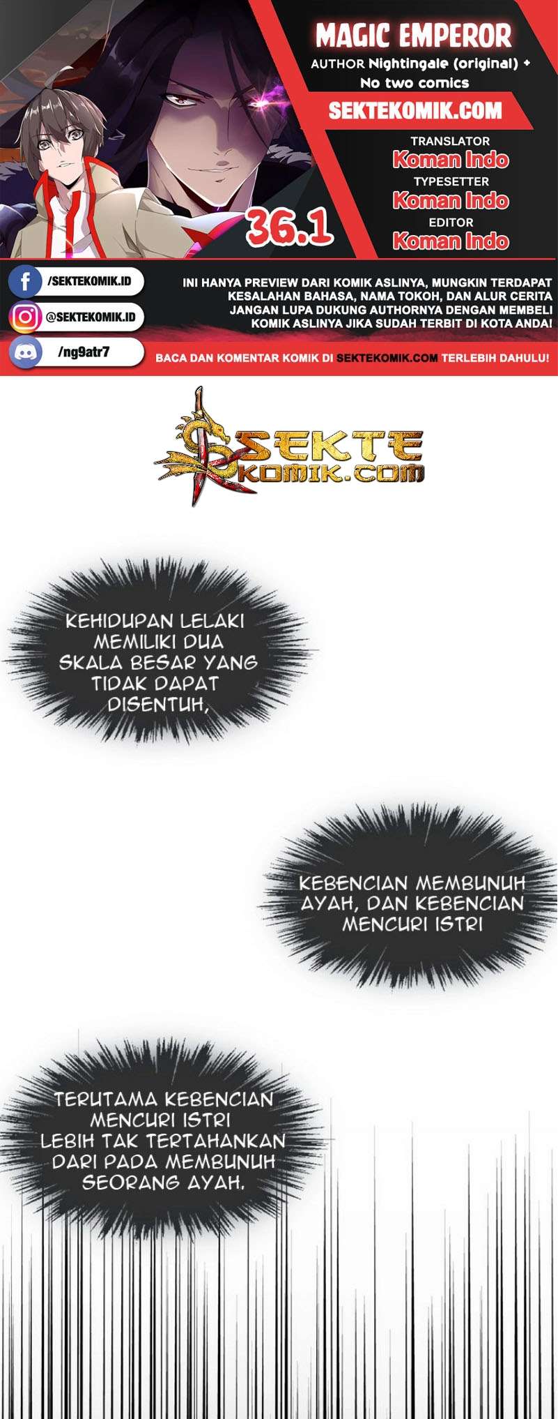 Komik Magic Emperor Chapter 36 gambar 1