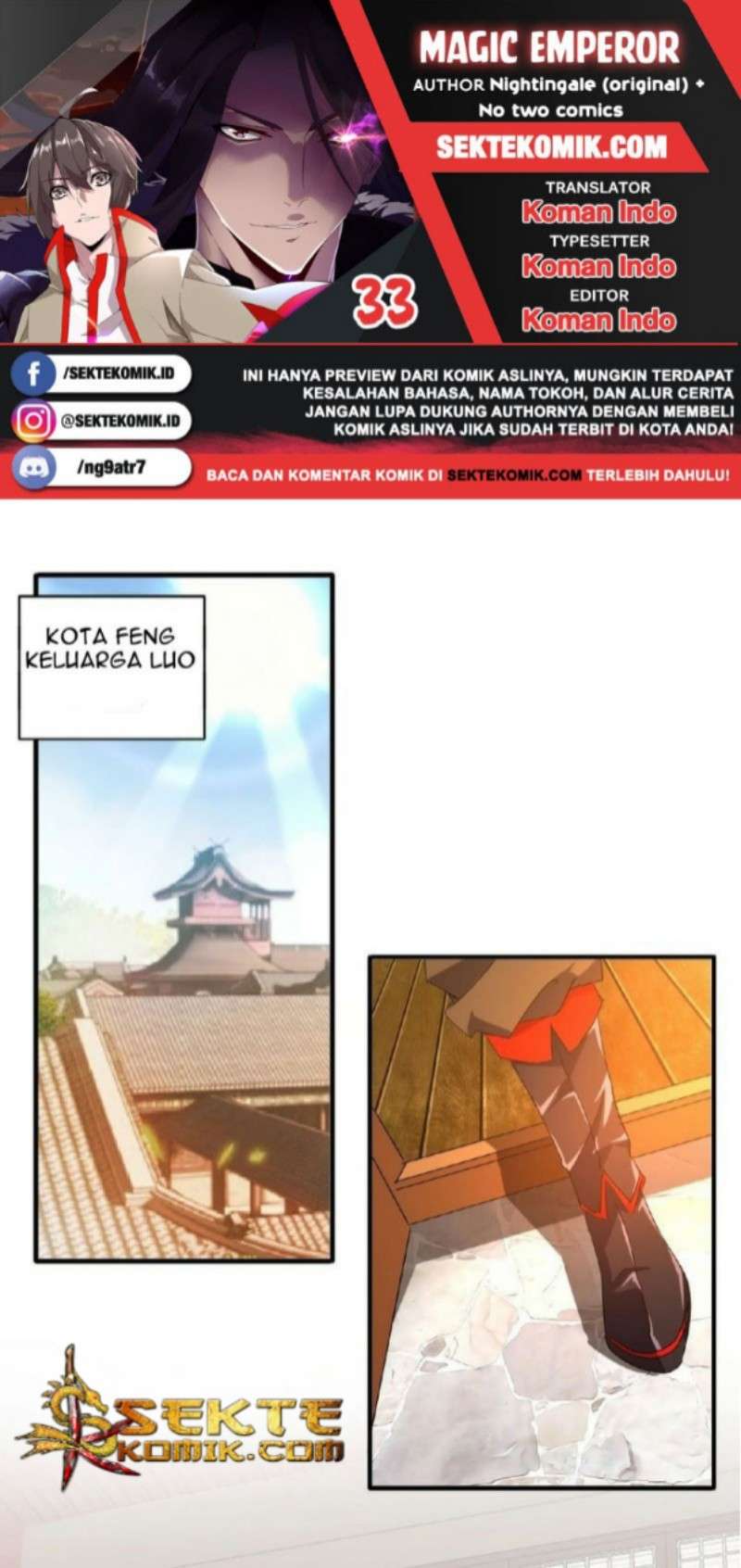Komik Magic Emperor Chapter 33 gambar 1