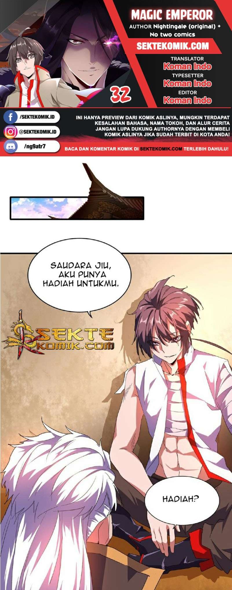 Komik Magic Emperor Chapter 32 gambar 1