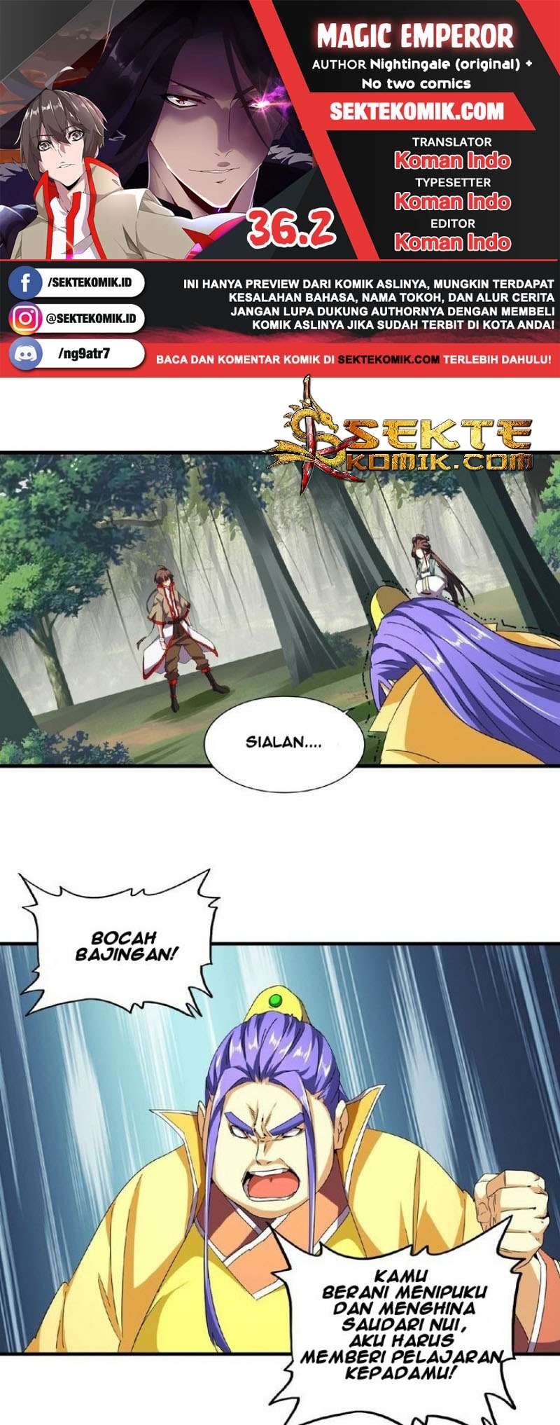 Komik Magic Emperor Chapter 36.5 gambar 1