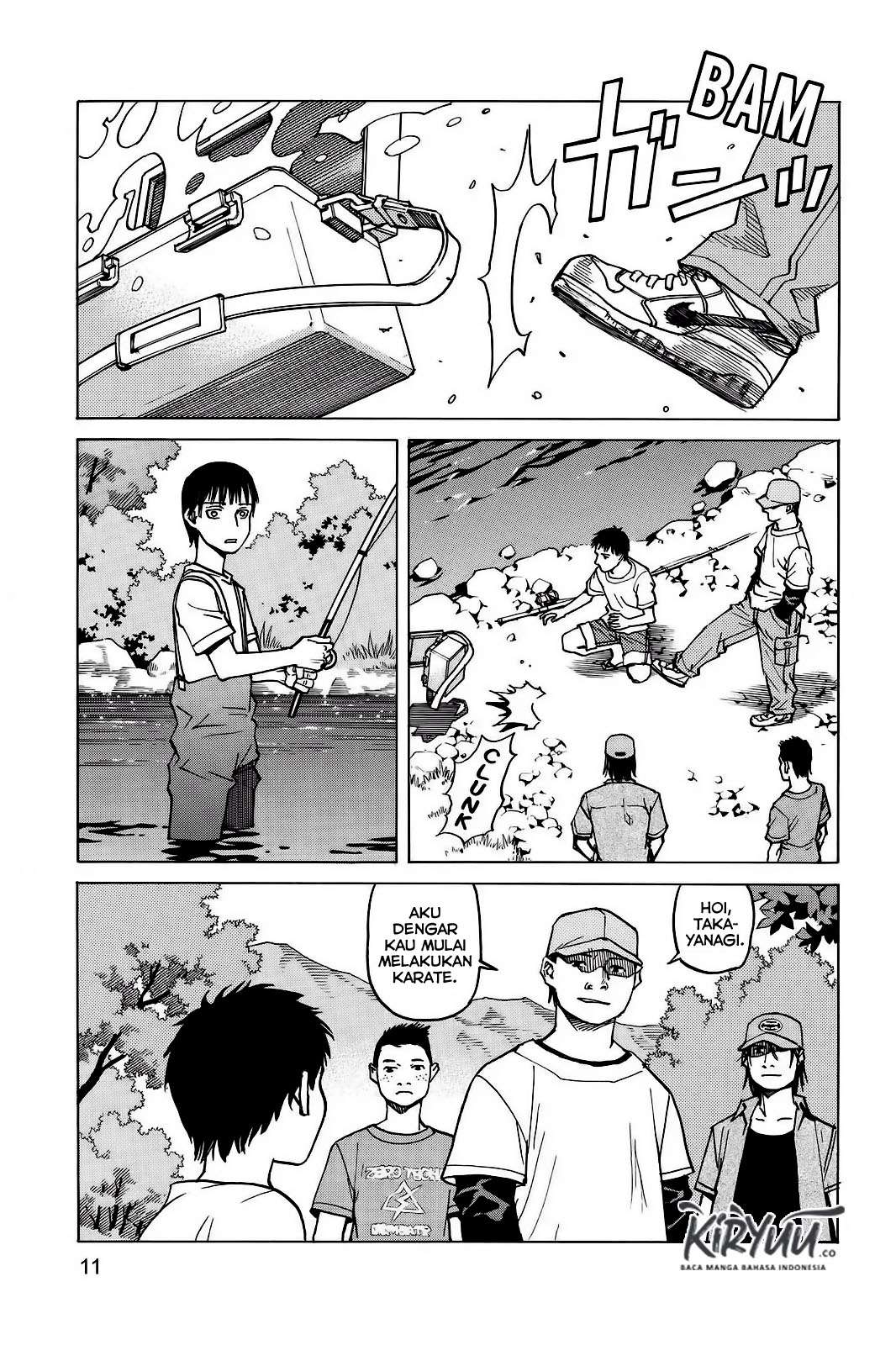 All Rounder Meguru Chapter 01 - Halaman 12