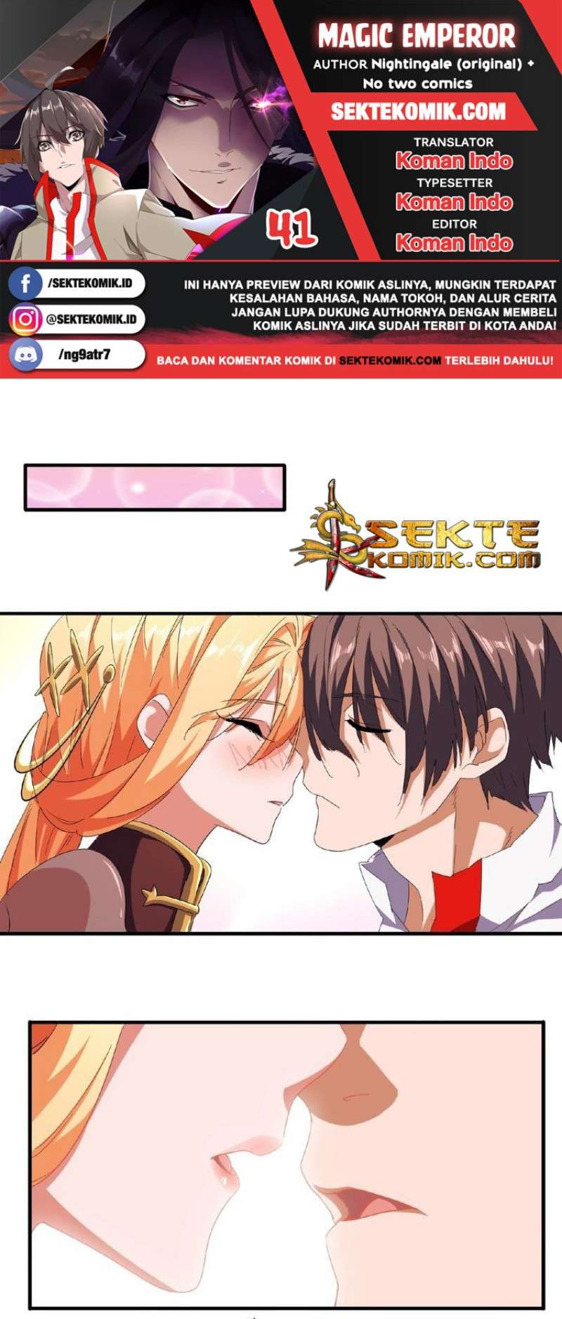 Komik Magic Emperor Chapter 41 gambar 1