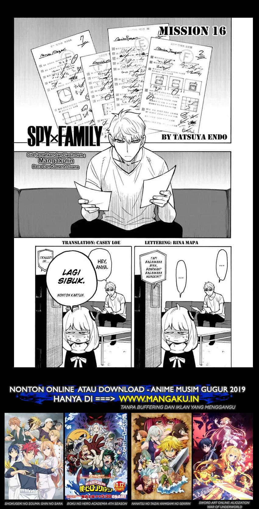 Manga Spy X Family Chapter 16 gambar 2