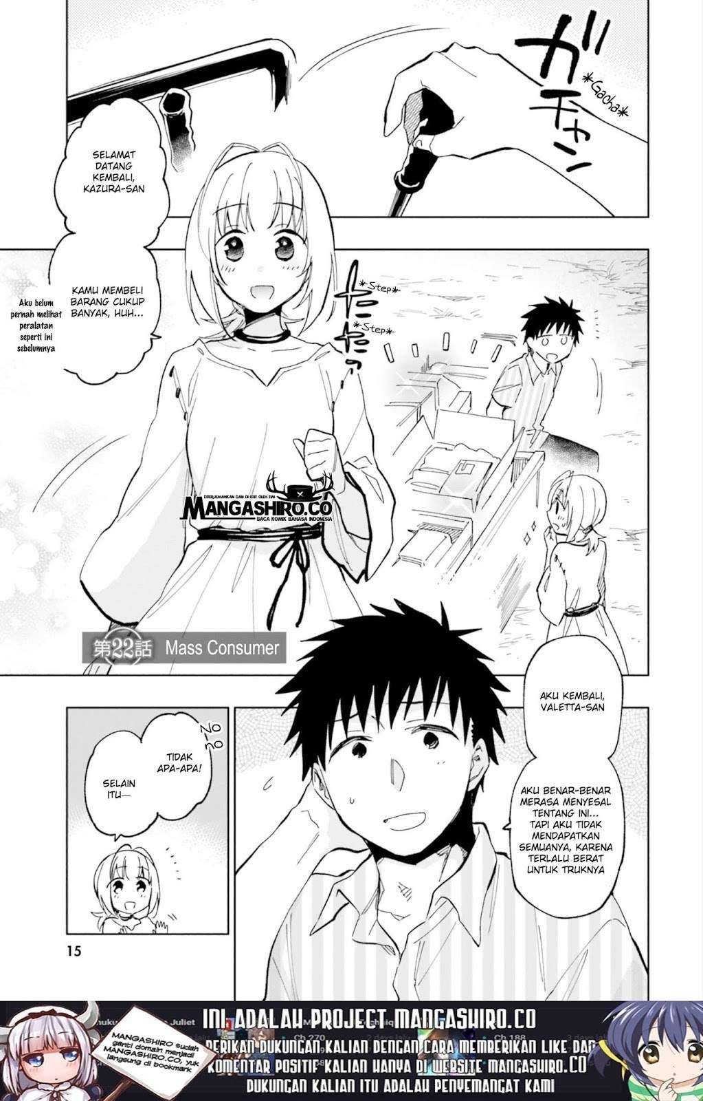 Manga Takarakuji de 40-oku Atatta n dakedo Isekai ni Ijuusuru Chapter 22 gambar 2