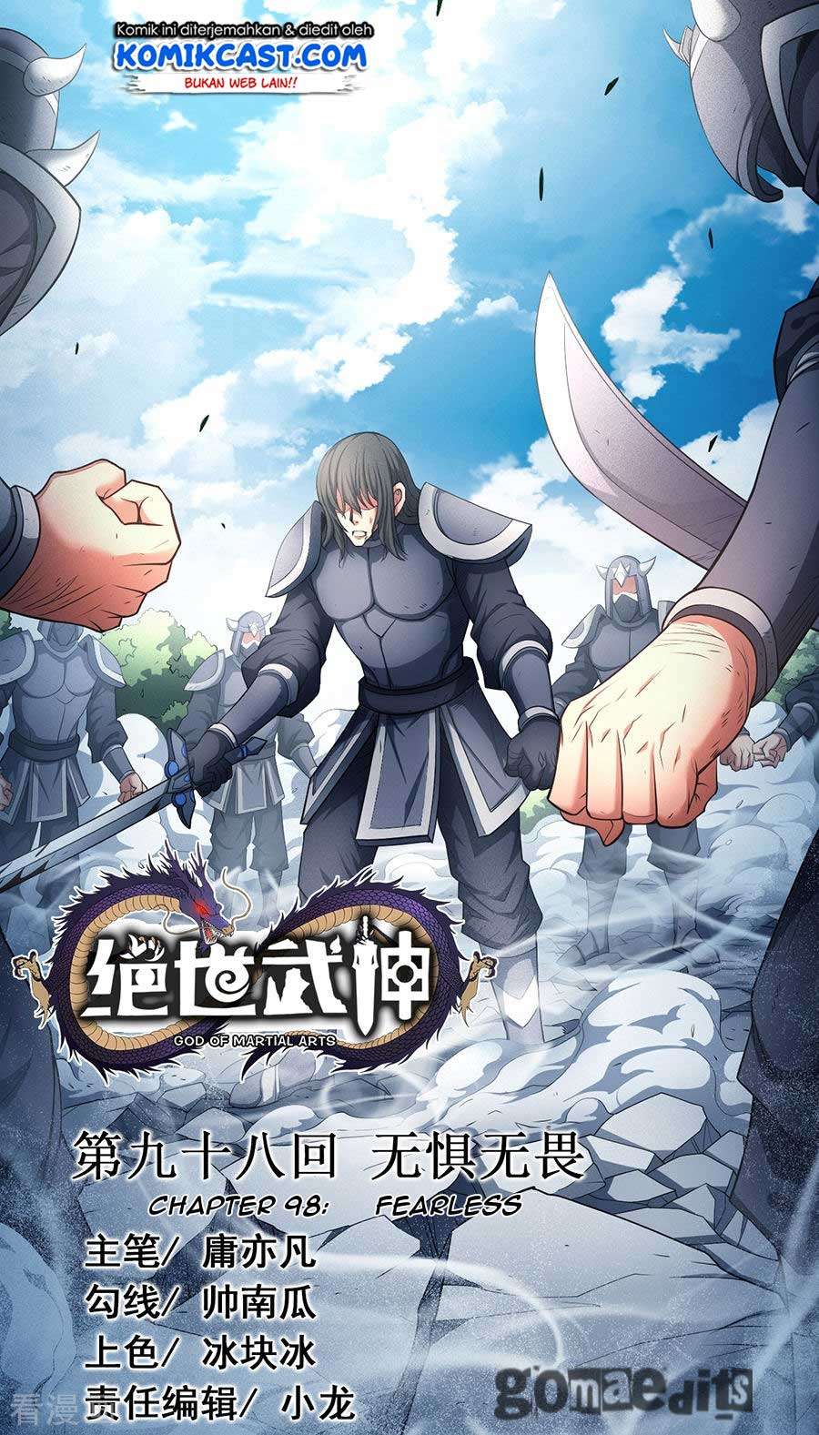 Manhua God of Martial Arts Chapter 98.2 gambar 2