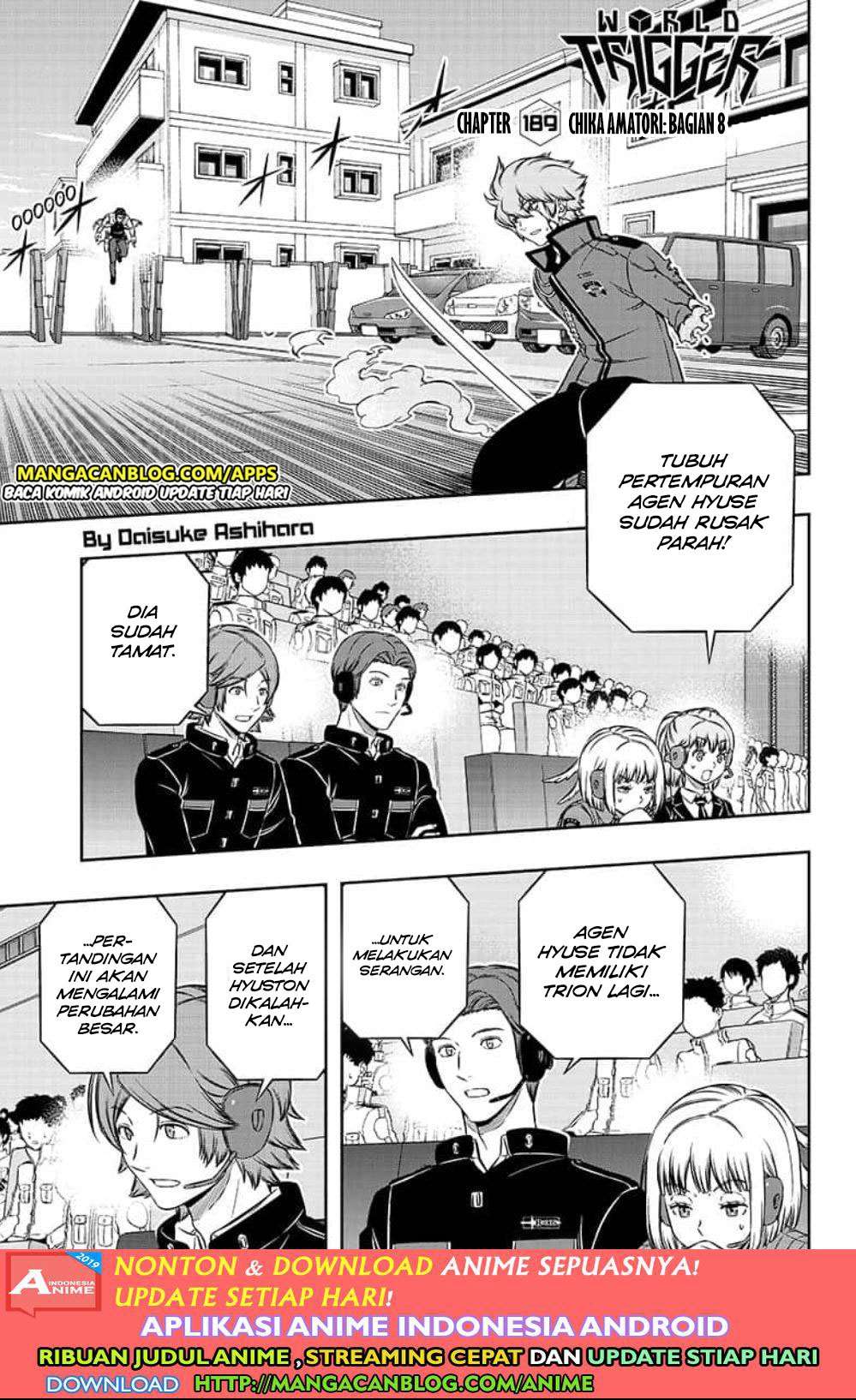 Komik World Trigger Chapter 189 gambar 1