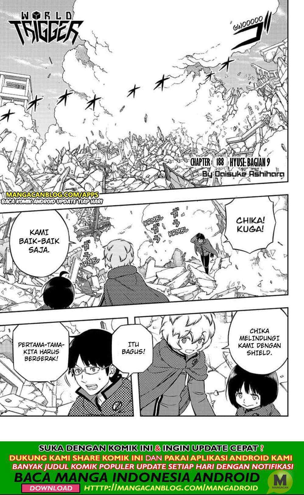 Komik World Trigger Chapter 188 gambar 1