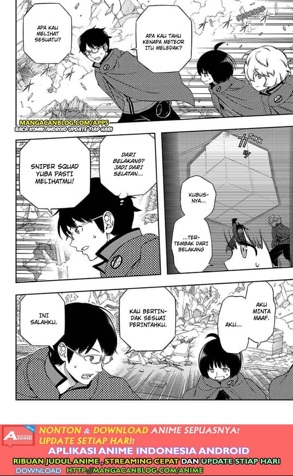 Manga World Trigger Chapter 188 gambar 2