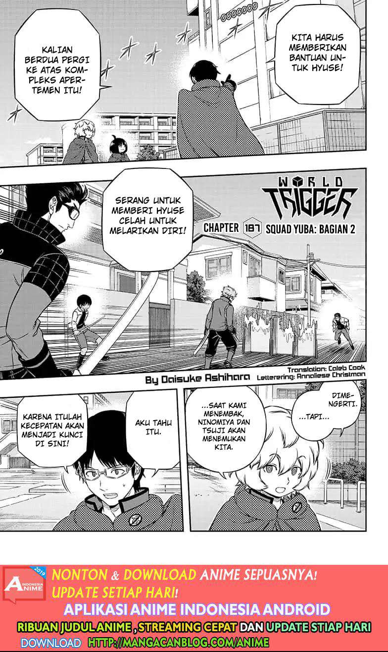 Komik World Trigger Chapter 187 gambar 1
