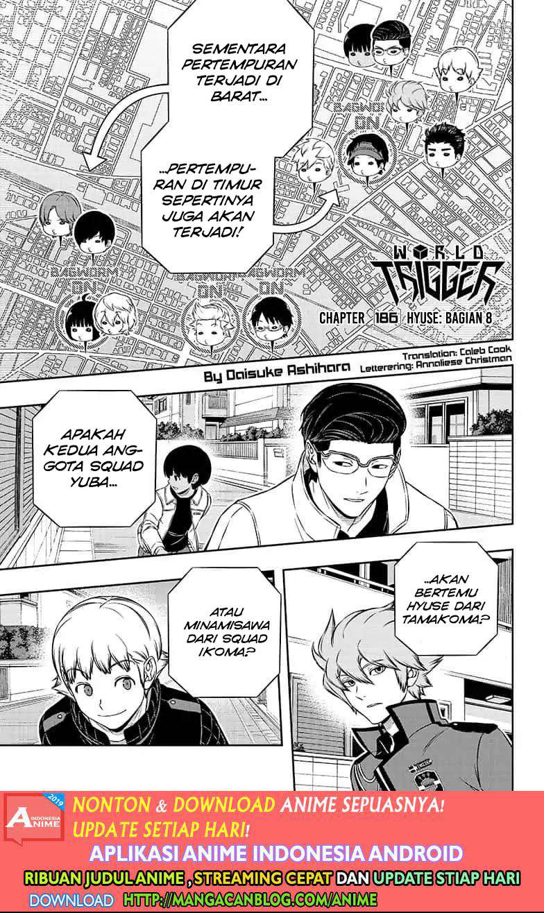 Komik World Trigger Chapter 186 gambar 1