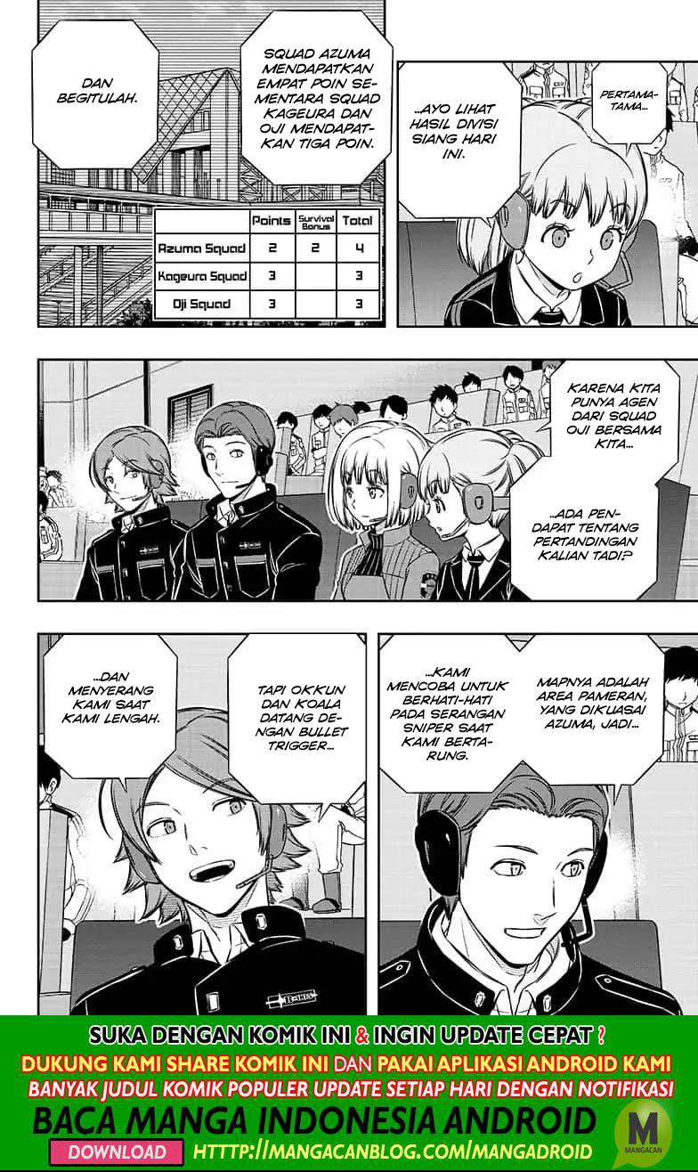 Manga World Trigger Chapter 184 gambar 2