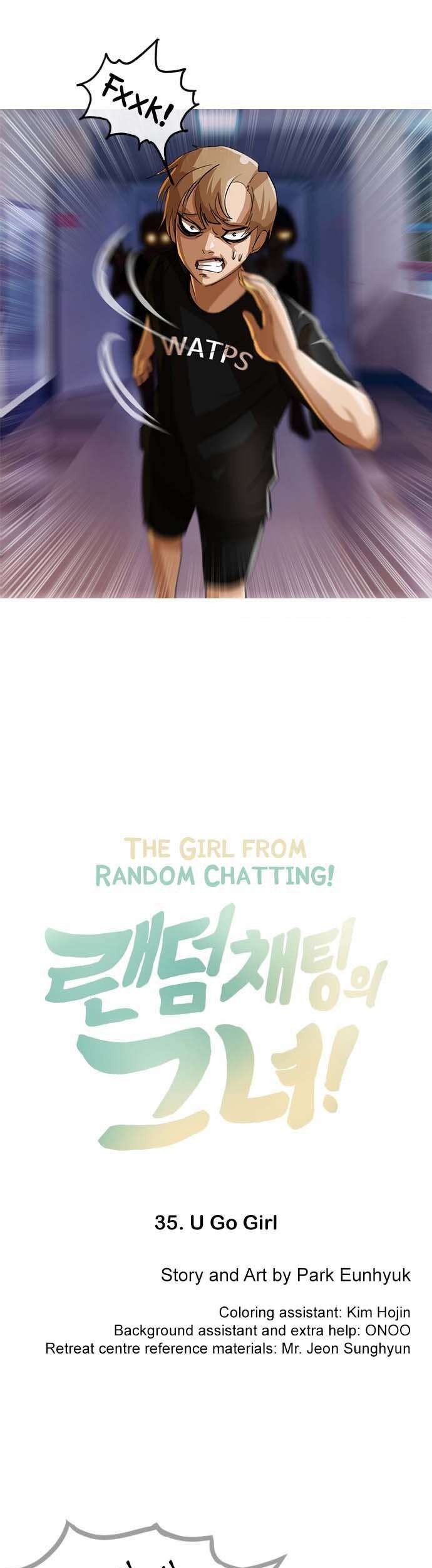 Manhwa The Girl from Random Chatting! Chapter 35 gambar 2