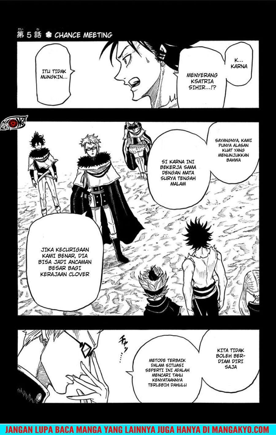 Black Clover Gaiden: Quartet Knights Chapter 5 halaman 1