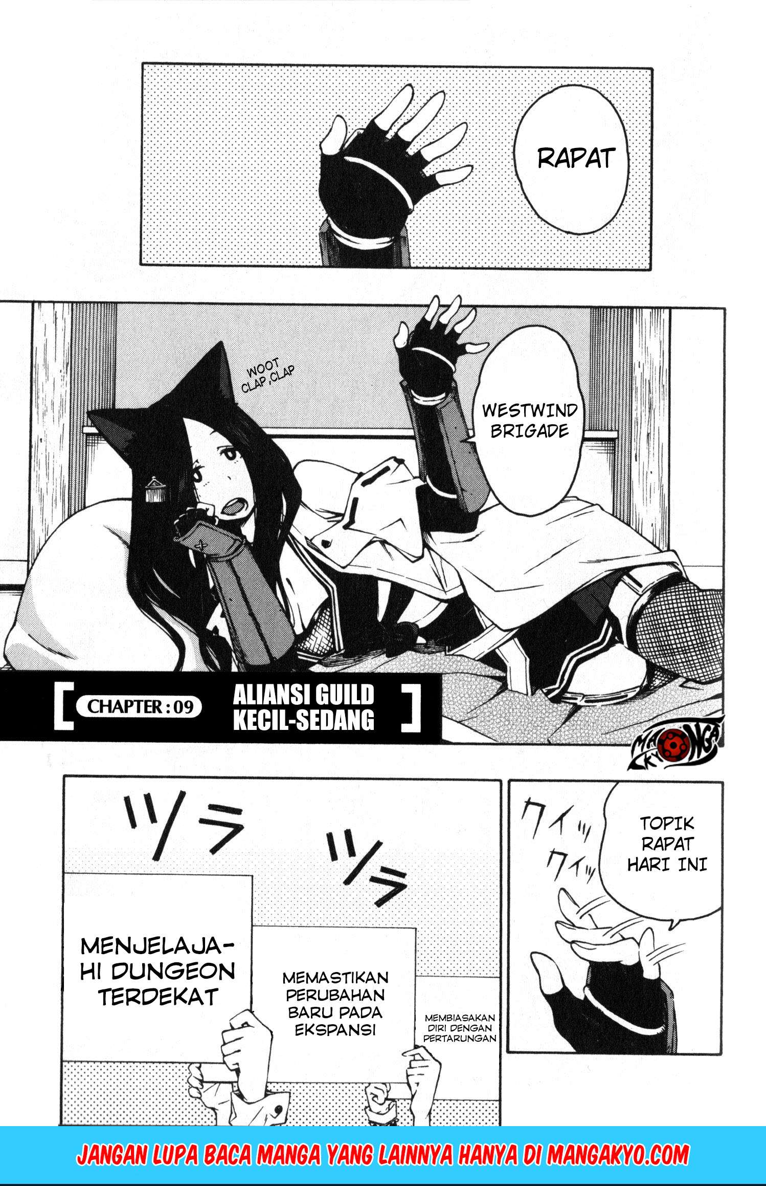 Komik Log Horizon – Nishikaze no Ryodan Chapter 09 gambar 1
