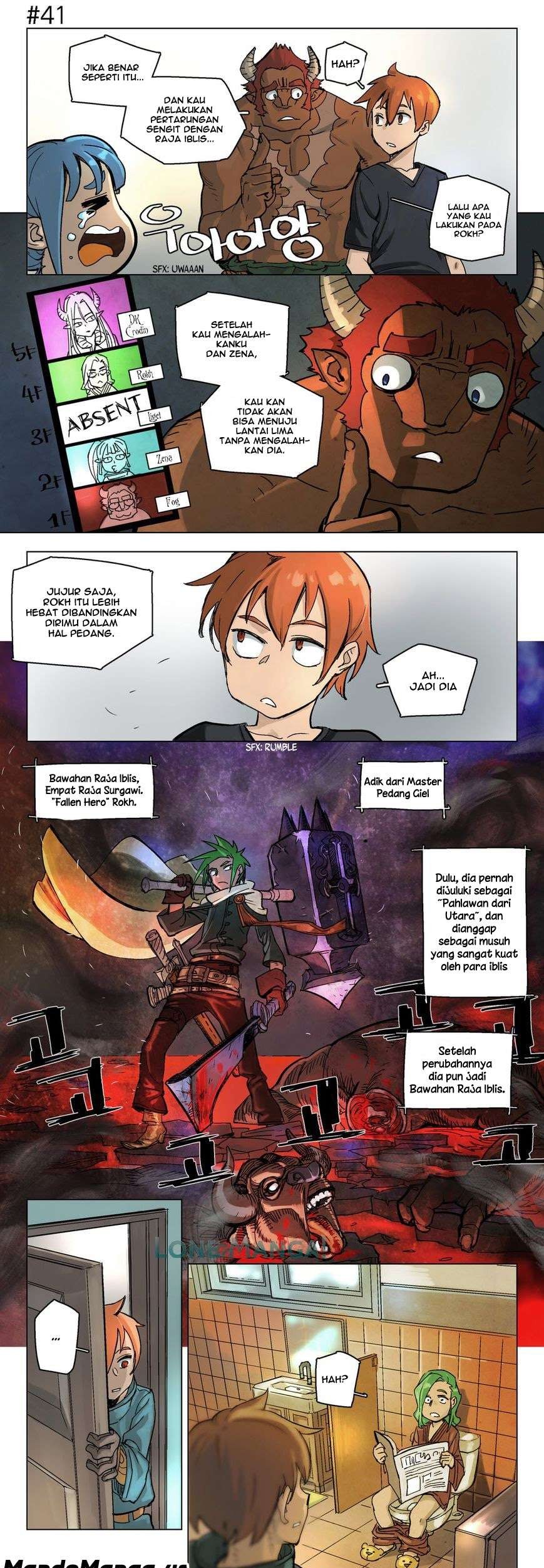4 Cut Hero Chapter 06 - Halaman 12