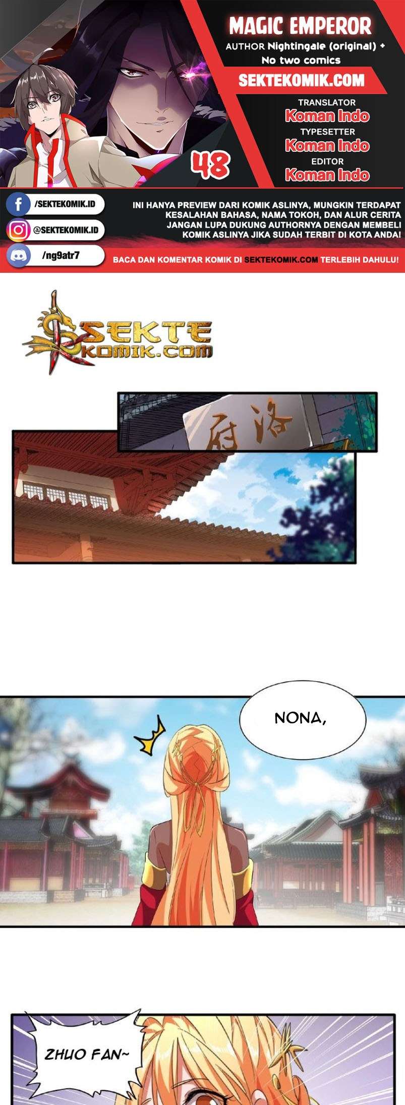 Komik Magic Emperor Chapter 48 gambar 1