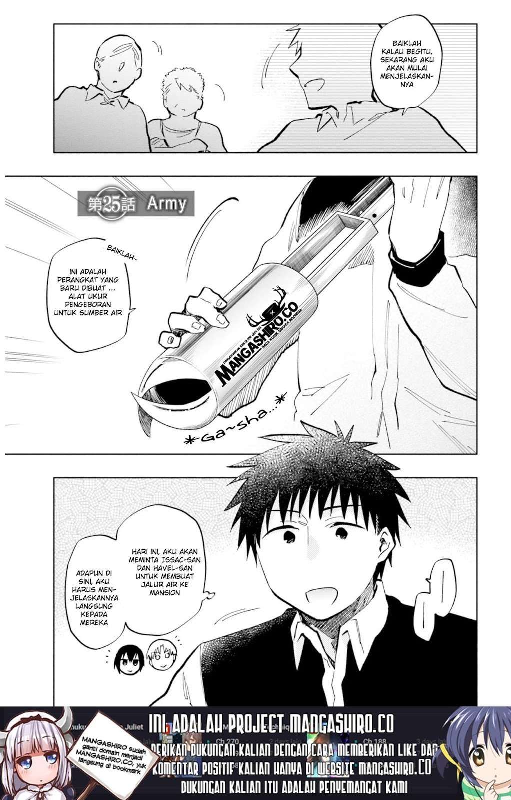Manga Takarakuji de 40-oku Atatta n dakedo Isekai ni Ijuusuru Chapter 25 gambar 2