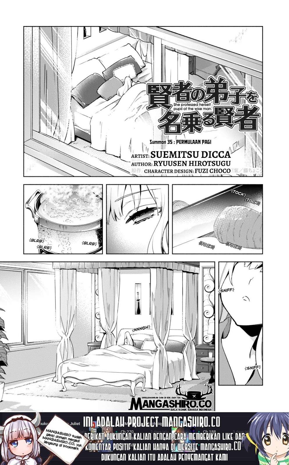 Manga Kenja No Deshi Wo Nanoru Kenja Chapter 35 gambar 2