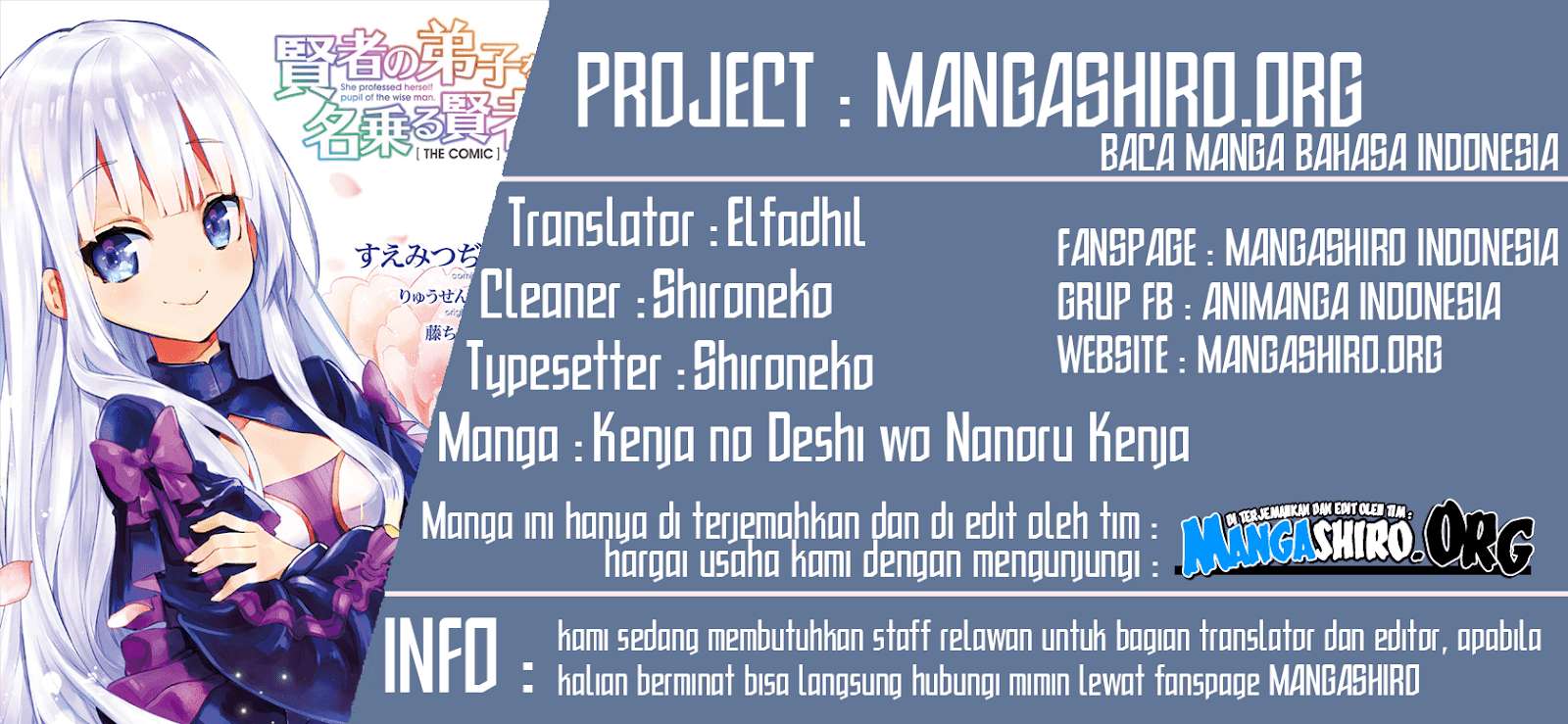 Komik Kenja No Deshi Wo Nanoru Kenja Chapter 36 gambar 1