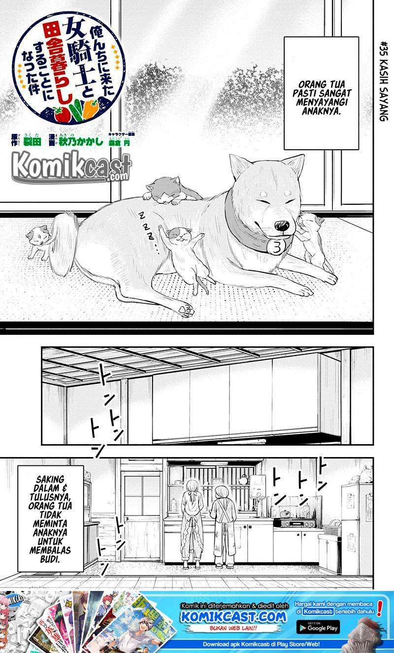 Manga Orenchi ni Kita Onna Kishi to: Inakagurashi suru Koto ni Natta Ken Chapter 35 gambar 2