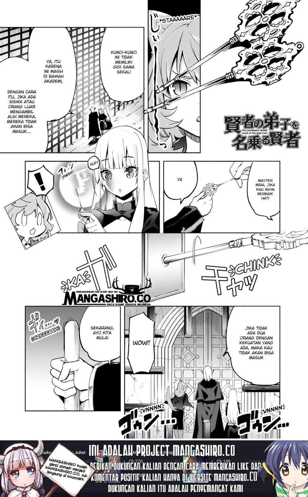 Manga Kenja No Deshi Wo Nanoru Kenja Chapter 37 gambar 2
