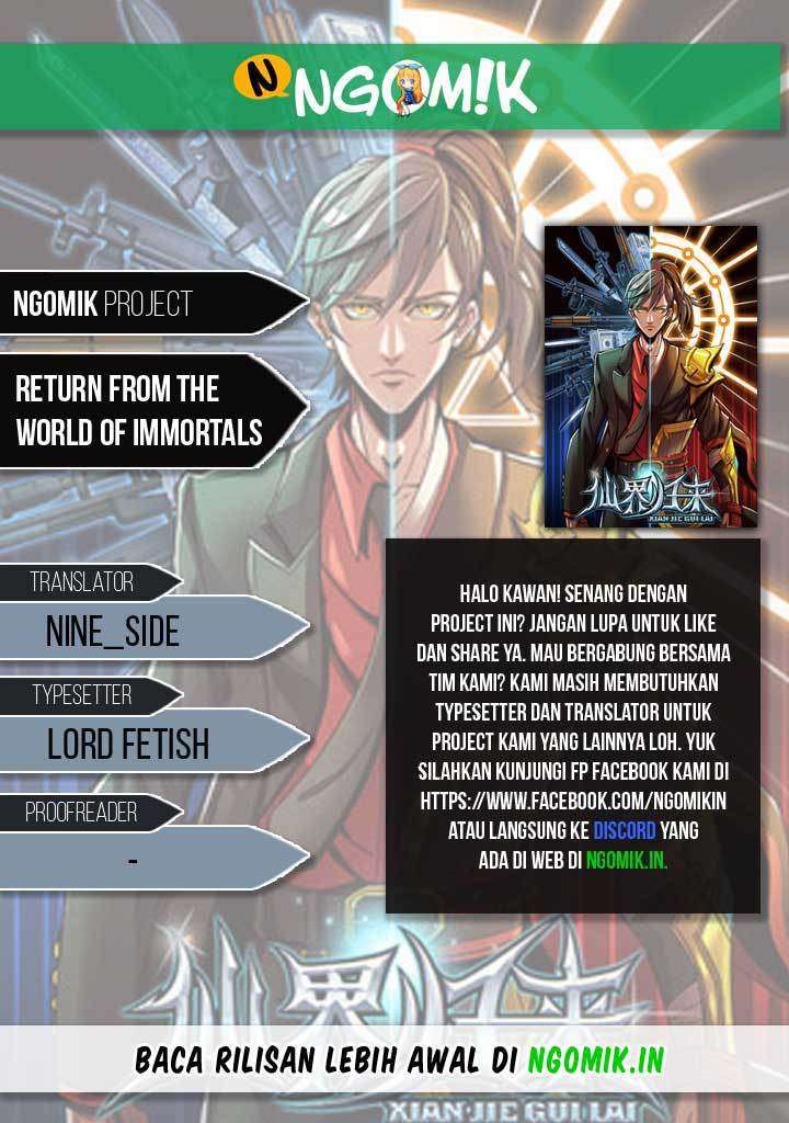 Komik Return From the World of Immortals Chapter 29 gambar 1