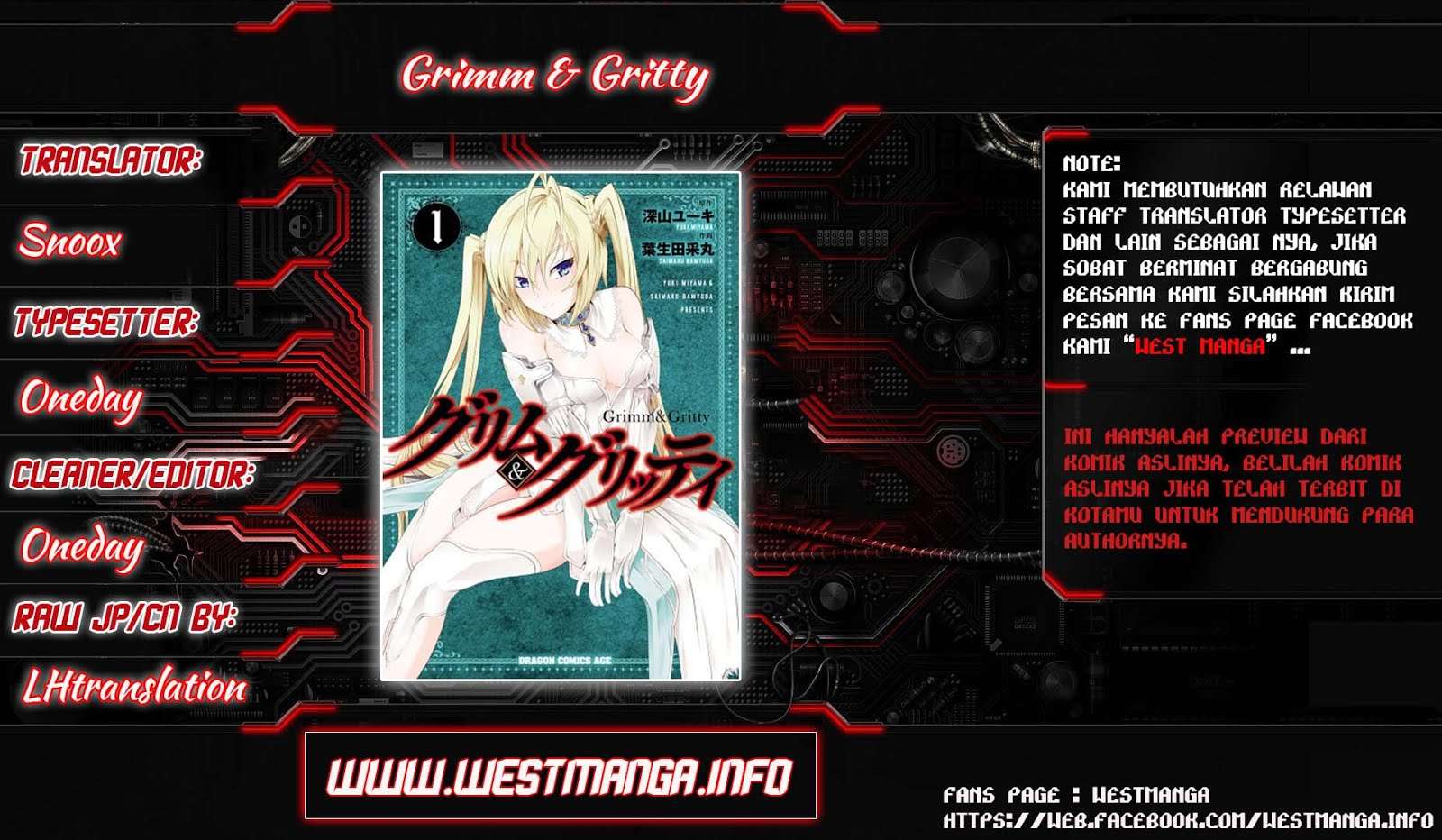 Komik Grimm & Gritty Chapter 3 gambar 1